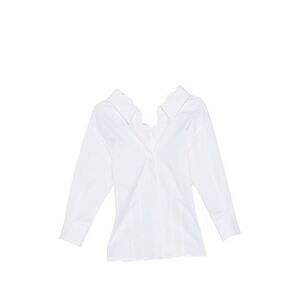 GIVENCHY Embroidered Cotton Poplin Shirt Women WHITE Shirts